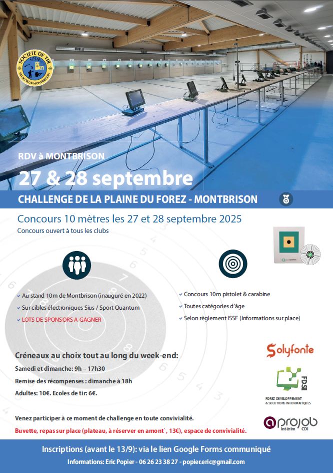 Amical tir montbrison 2025