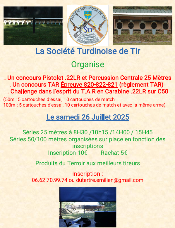 Concours tir tarare STT