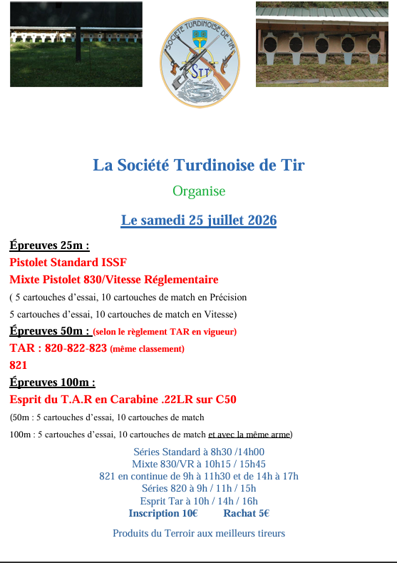 concours amical TAR STT Tarare